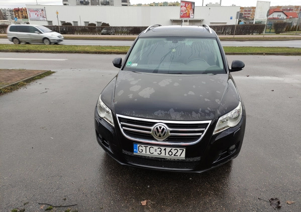 Volkswagen Tiguan cena 32700 przebieg: 262000, rok produkcji 2008 z Tczew małe 67
